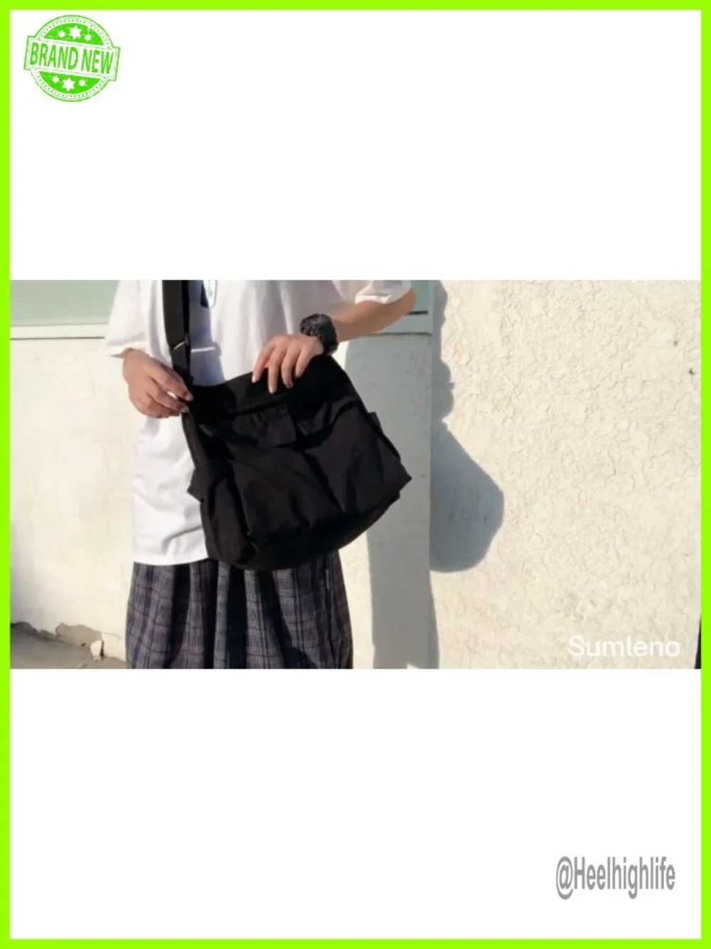 Canvas Hobo Crossbody Bag Boho Hipster Fairy Grunge Tote Shoulder
